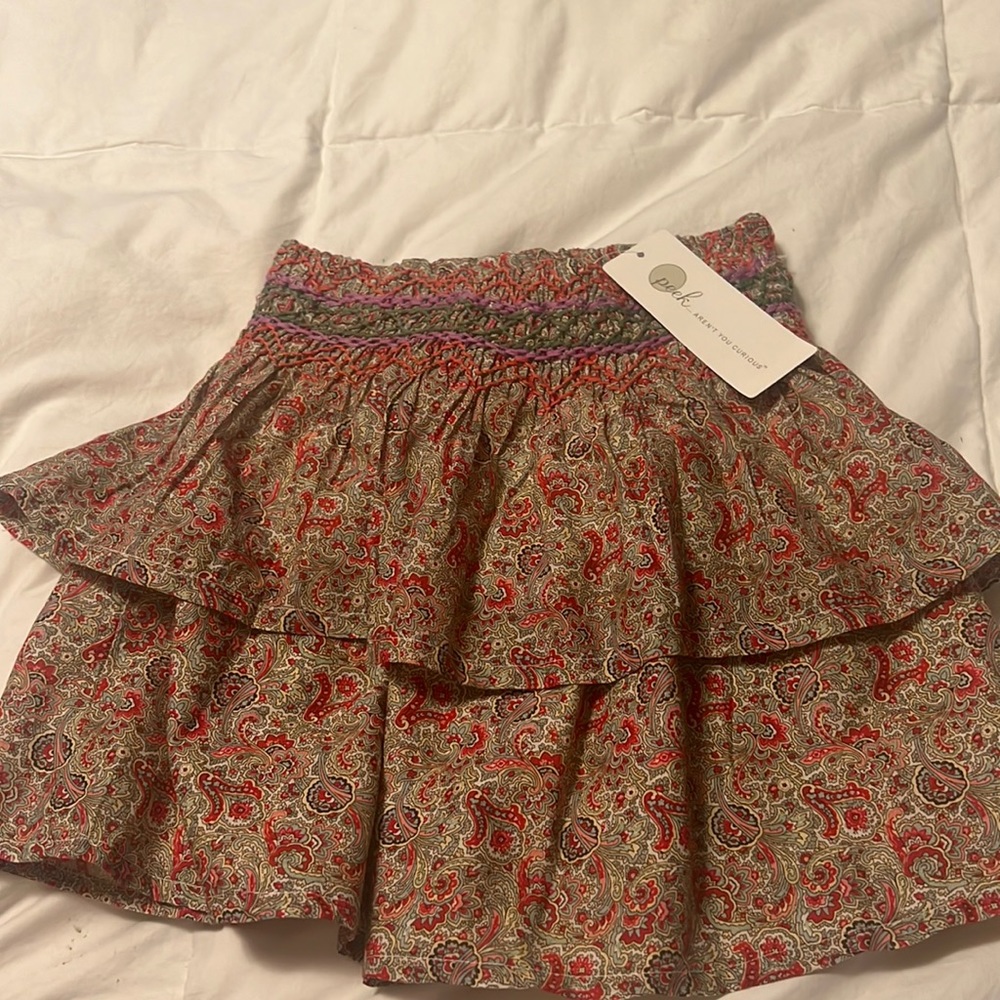 OLDER ITEM MARKDOWN 

Peek Brand Skirt little girl size 4/5. NWT
